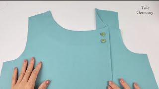 Sewing this elegant neckline is easier than you think  Sewing Tips and Tricks
