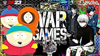 South Park Vs Black Butler & Ken Kaneki Tokyo Ghoul  Wargames 3v3  WWE 2K23 PS4 Gameplay