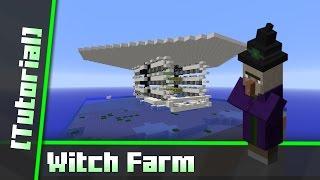 Witch Farm Tutorial  works in Minecraft 1.12
