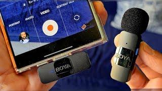 Boya BY-V20  إفصل الأسلاك واستمتع بمايك لاسلكي