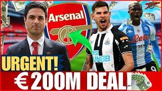 URGENT CONFIRMED200 MILLION FOR THE ARSENAL Arsenal News