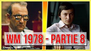 Schach-WM 1978 Karpov vs. Kortschnoi  Partie 8