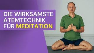 Herzatmung für Herzkohärenz Vagus Nerv und Meditation.