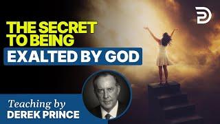 The Secret to Being Exalted by God