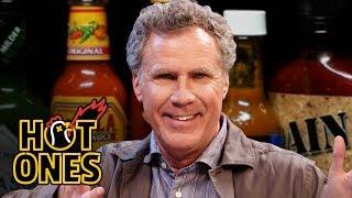 Will Ferrell Deeply Regrets Eating Spicy Wings  Hot Ones