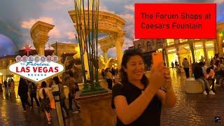 The Forum Shops at Caesars Fountain of the Gods las vegas itukarla abril 2024