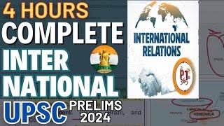 Vision IAS PT 365 COMPLETE INTERNATIONAL RELATIONS 2024I COMPLETE IR #upsc  #prelims2024 #ias