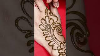 simple arabic mehndi design #mehndi #mehndidesign