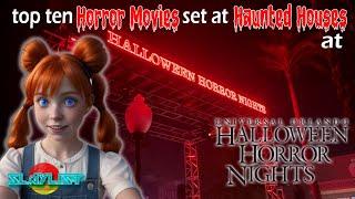 The BEST Horror movies set at Haunts  From Halloween Horror Nights 32 Universal Orlando