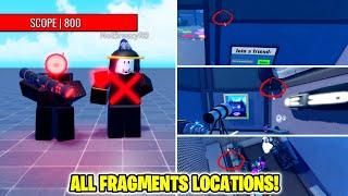 UPDATED ALL FRAGMENTS LOCATIONS in SUPER BOX SIEGE DEFENSE - FRAGMENTS BADGE ROBLOX
