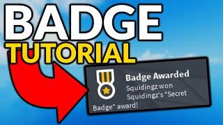 How to Award Badges - Roblox Scripting Tutorial