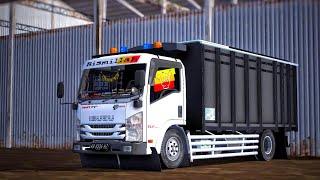 Share Livery mod Bussid Truck Isuzu NMR 71 Muat Pasir - Bus Simulator Indonesia