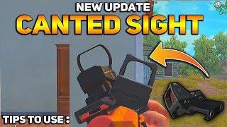 5 Best Tips And Tricks To Use Canted Sight  New Update Pubg Mobile