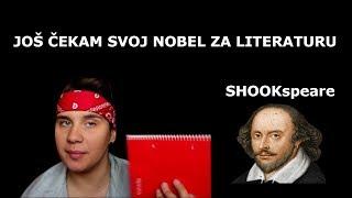 ČITAM SVOJU KNJIGU PART 2 SHAKESPEARE IS SHOOK