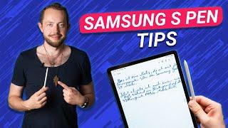 Samsung Galaxy Tab S9 All S Pen Features & Tips Explained