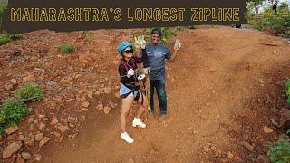 I experienced Maharashtras Longest ZIPLINE  Saaksh Adventure  Unadvised Traveller