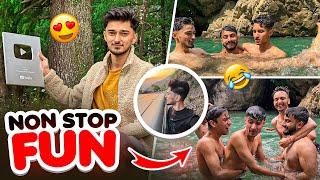 NON STOP FUN WITH FRIENDS IN SHIMLA  YT PLAY BUTTON  VLOG #17