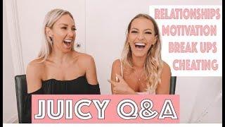 BEING CHEATED ON BREAK UPS MY PARTNER LOVES ME MORE...  JUICY Q&A  - KEIARA MOORE -