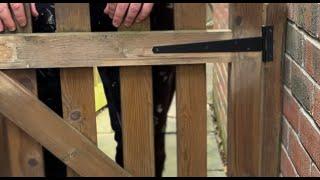 How To Fit Your Garden Gate Hinges