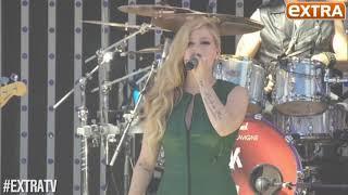 Avril Lavigne - Rock N Roll live @ Extra TV at The Grove 2013