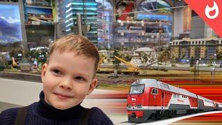 Макеты и модели поездов в музее РЖД  концепт эко поезда и реальные макеты поездов
