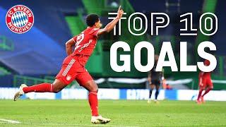 Serge Gnabry comments on his top 10 goals