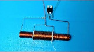 High voltage generator  How to make Inverter using Mofet IRFZ44N 3.7V to 1000V+