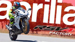 Aprilia RSV4 1100 Factory 2024  Prueba a fondo