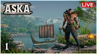 NEW Viking survival Game Playthrough Aska Ep. 1