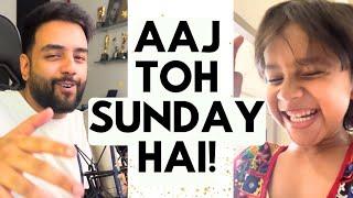 AAJ TOH SUNDAY HAI  Yashraj Mukhate  Dialogue wit beat using Ai  The Sunday Anthem