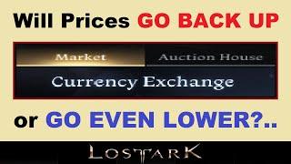 Will Prices GO BACK UP or *GO EVEN LOWER?*.. The Future Economy in Lost Ark & My Predictions