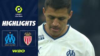 OLYMPIQUE DE MARSEILLE - AS MONACO 1 - 1 - Highlights - OM - ASM  2022-2023