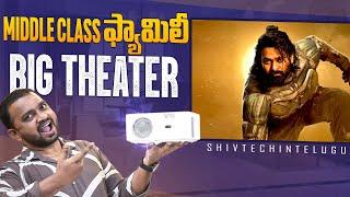 Budget 4K Projector For Home Theater 2024  In Telugu  TOPTRO Projector review Telugu 2024