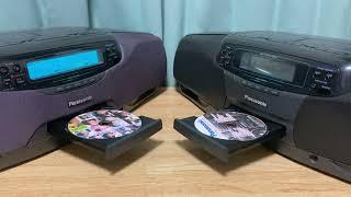 Panasonic　ＣＤ　Ｗラジカセ　RX-DT901　バブルラジカセ