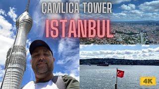 Çamlica Tower Tour - Best Views In Istanbul  4K