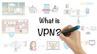 What Is VPN & How Does It Work?  VPN Explained In 5 Minutes  Virtual Private Network  Simplilearn