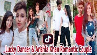 Lucky Dancer & Arishfa khan Best Couple TikTok video  TikTok Trending  Love Couple  Funny Couple