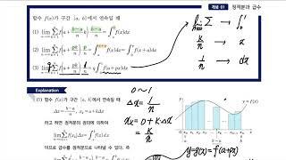 112. 정적분과 급수 - 개념정리