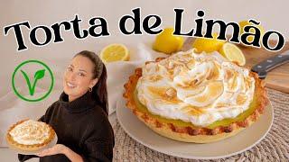 Torta de Limão Siciliano com Merengue *Receita Vegana*