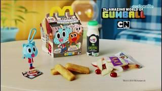 The Amazing World Of Gumball McDonalds Happy Meal Advert Recorded on Cartoonito UK