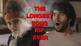 The Longest Bong Rip Ever