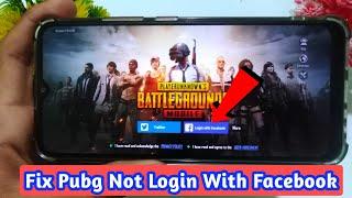 Fix PUBG MOBILE Not Login With Facebook  Pubg login problem