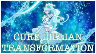 Wonderful Precure  Cure Lillian Transformation 1080p 