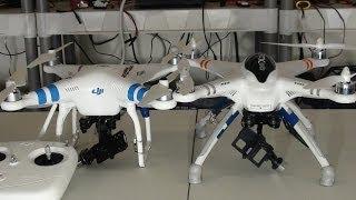 DJI Phantom 2 vs Walkera QR X350 PRO Quad Comparison