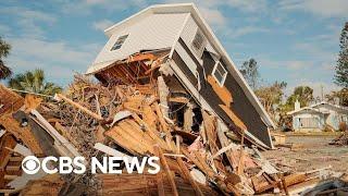 Hurricane Milton rescues continue images show large tornado wreckage