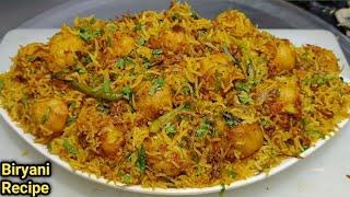 Dum Aloo Biryani Restaurant Style  टेस्टी दम आलू बिरयानी  Biryani Recipe Veg Biryani Chef Ashok