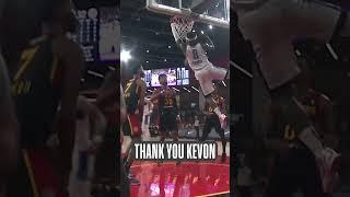 THANK YOU KEVON  #nba  #nbagleague