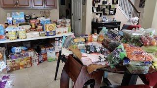 Grocery Haul HUGE $1800 Summer Stock Up Costco & Sams Club Haul