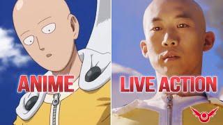 One Punch Man - Anime vs Live Action  REAnime