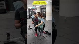 Romance in Gym #vijayandvaishu #funny #comedy  Vijay and Vaishu #shorts